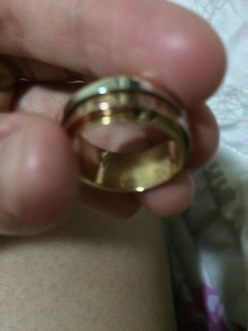 Minha aliança chegou - 3