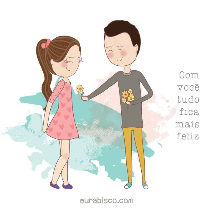 Com você (...)
