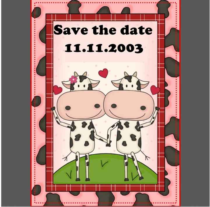 save the date