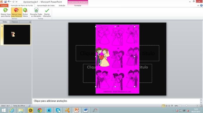 Editando imagens 