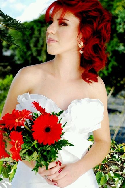 Casar com cabelo colorido - 1