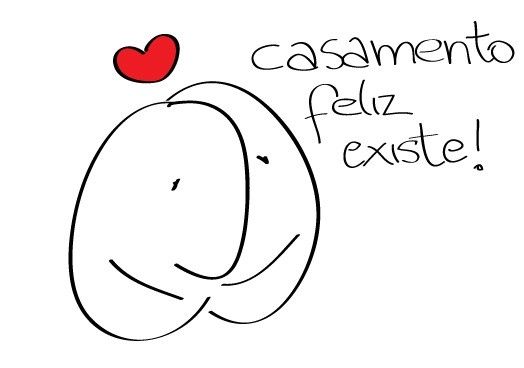 casamento feliz...