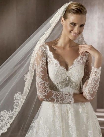 Vestido manga longa