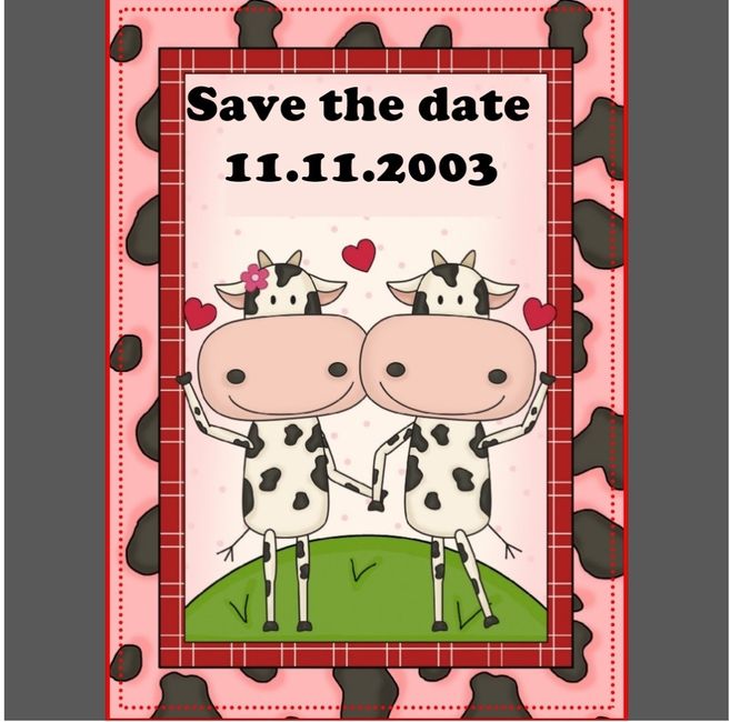 save the date