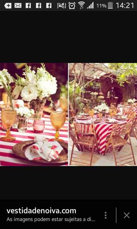 Casamento tema boteco...mesa simples ou chic? - 1