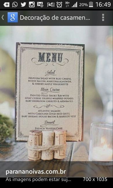 Menu casamento boteco olhem meu cardápio! ! - 3
