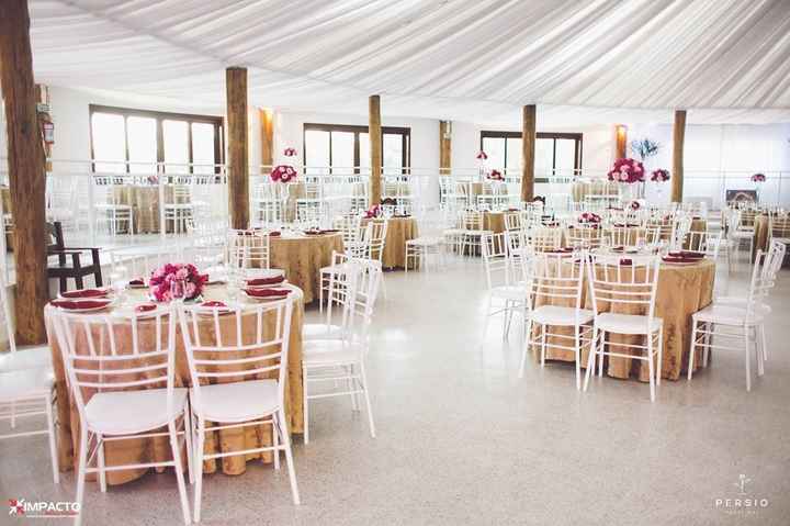 Decoração do casamento dela