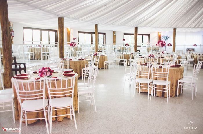 Decoração do casamento dela