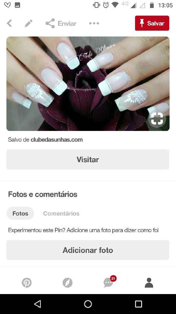 Unhas da noiva: Clássica x Moderna. Qual você prefere? - 1