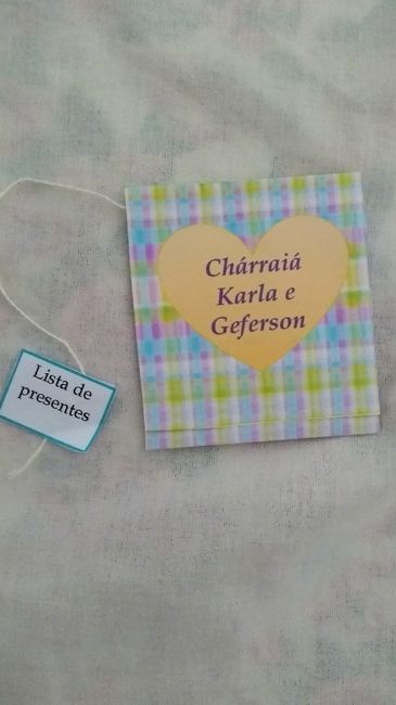 Lembrancinha e convite chá de panela #vemver - 2