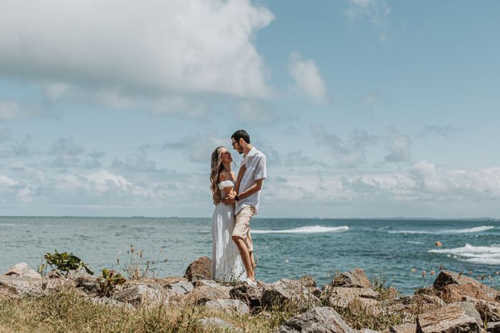 Nosso pré-wedding 👰🏼‍♀️🤵🏻‍♂️🌊💖 4