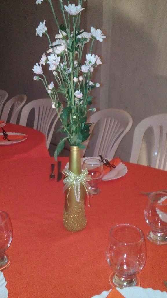 ganhamos os jarrinhos feitos com garrafas de skol beats