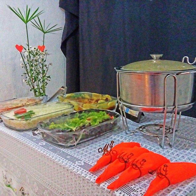 a comidinha...