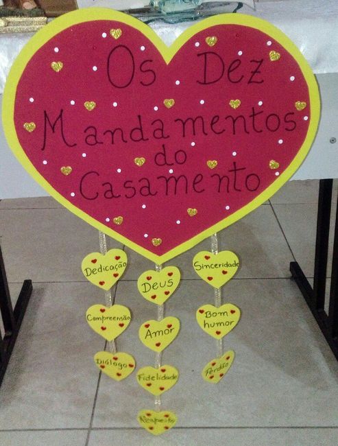 Os 10 mandamentos do casamento - 2