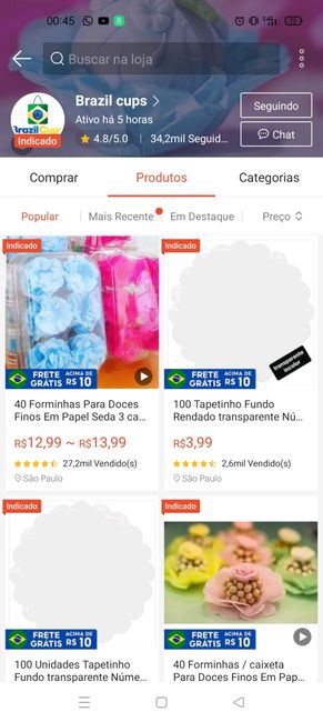 Forminha de docinhos em formato de flor 2