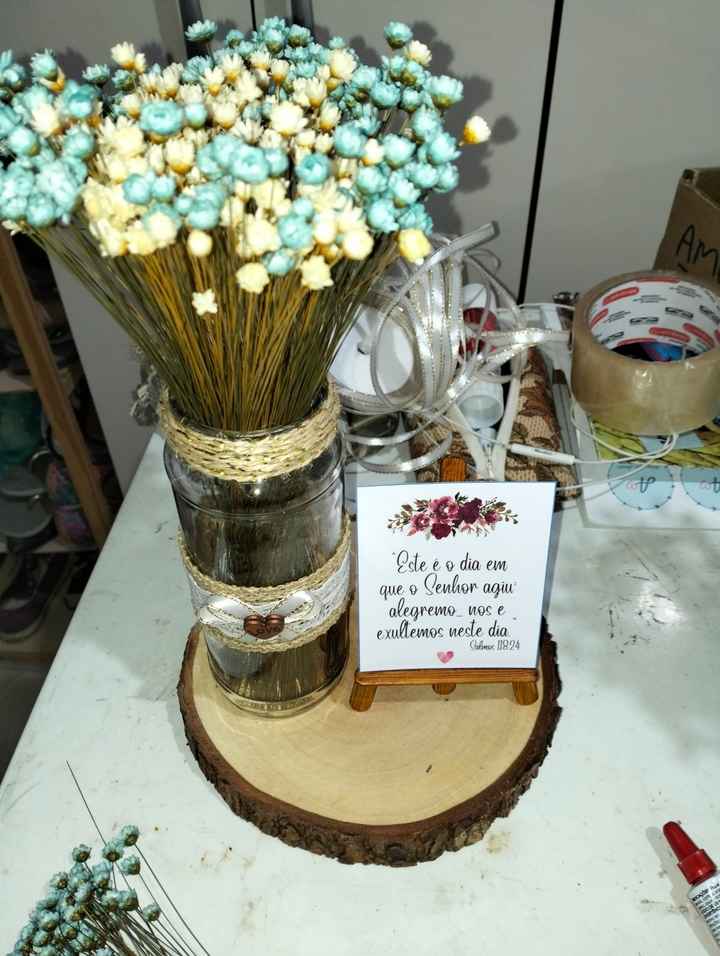 Centro de mesa Diy - 1