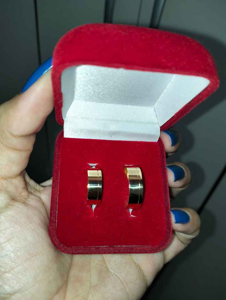 Compramos as alianças 😍 - 1