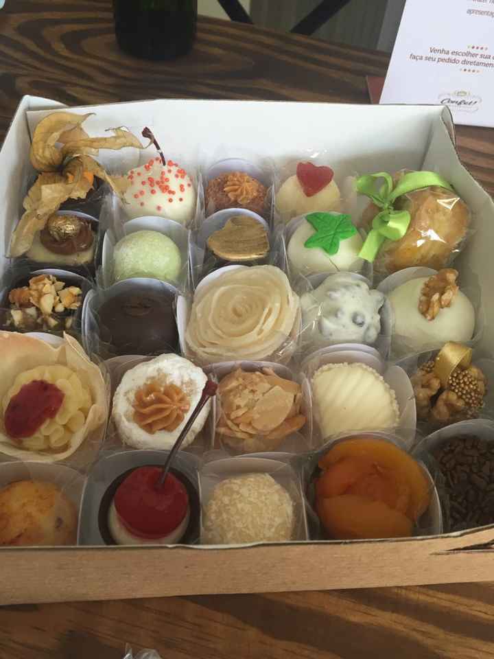 Degustação doces - 2