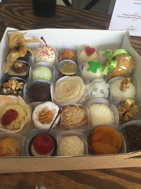 Degustação doces - 2