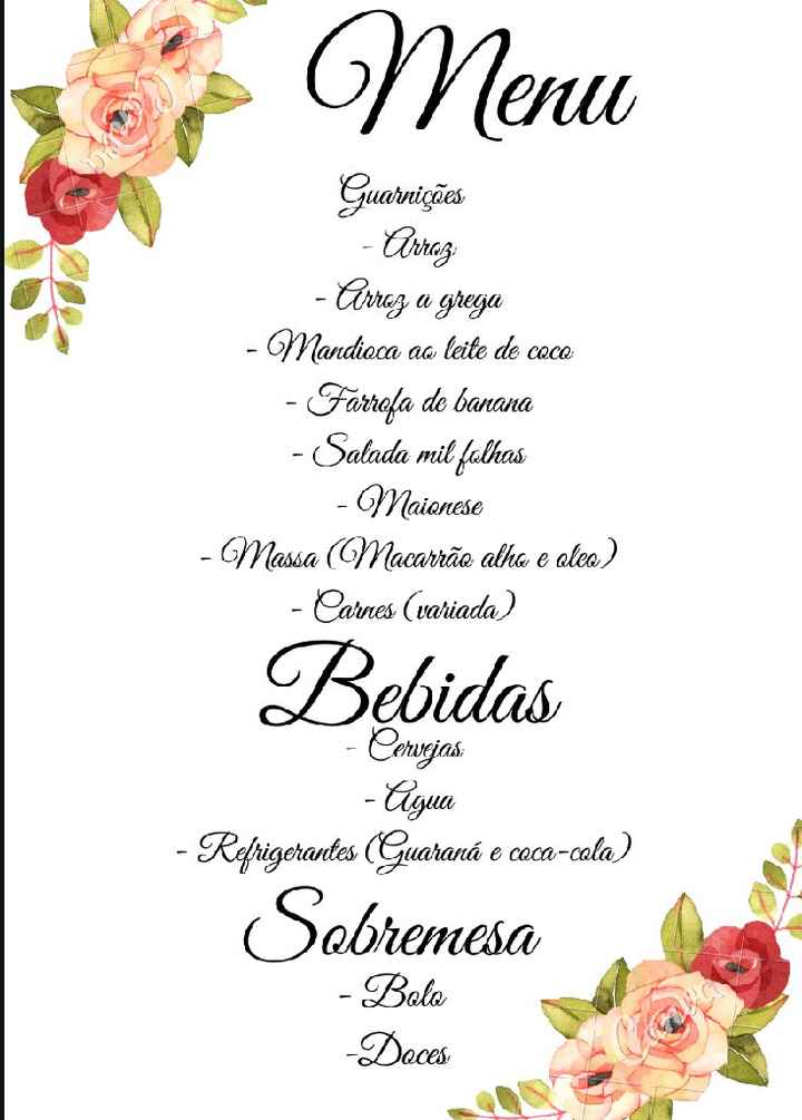  Buffet #duvidas - 1