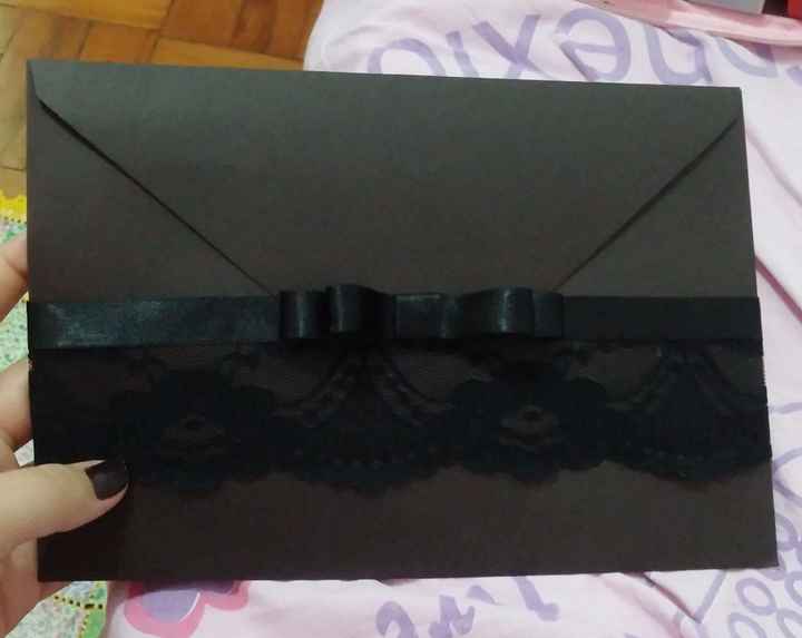Envelope fechado