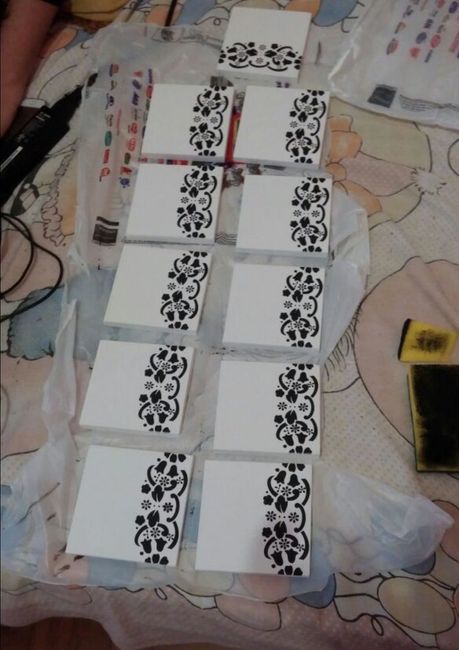 Detalhe nas tampas