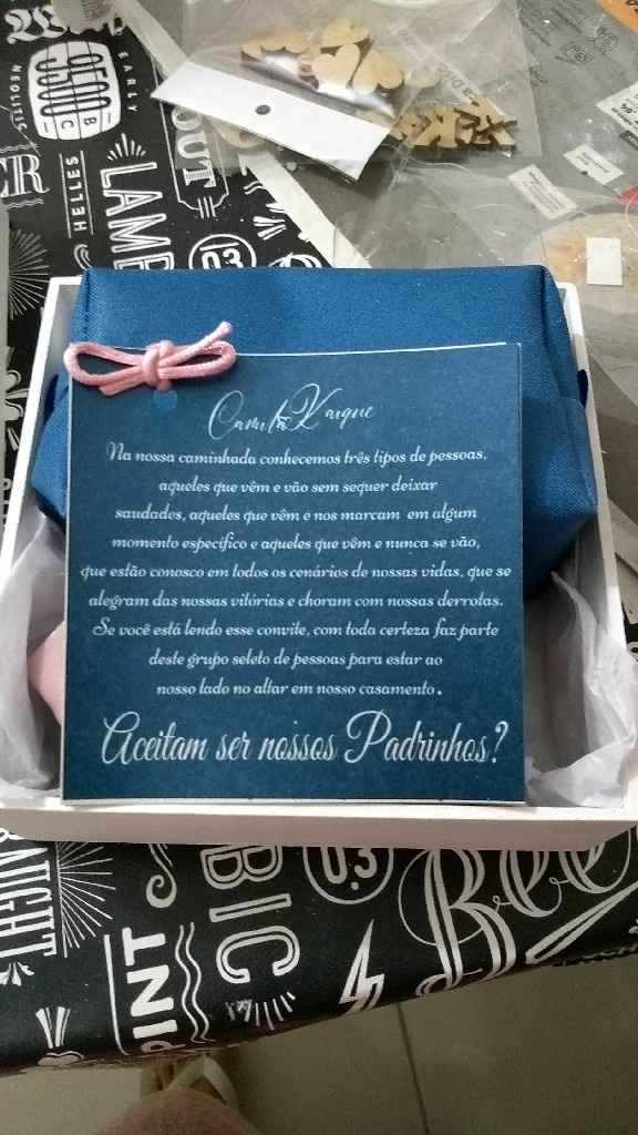 Convite dos padrinhos - 2
