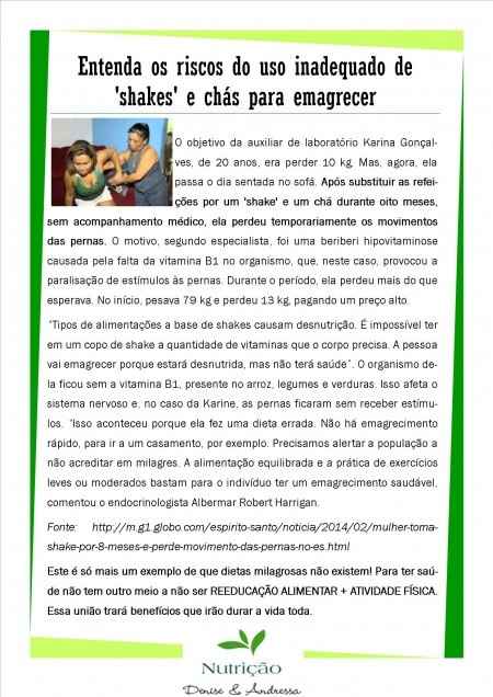 Atenção na hora de emagrecer