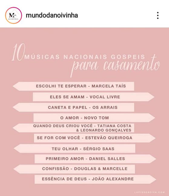 Música para o casamento!!! - 1