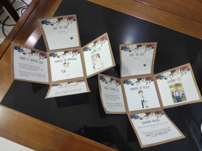 Convite diy do pajem e daminha! #vemver 3