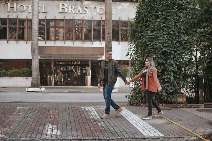 Nosso ensaio de noivado no centro de Sp! #vemver - 4