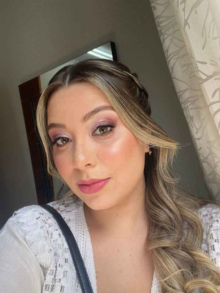 Teste de make e penteado #faltam19dias - 2