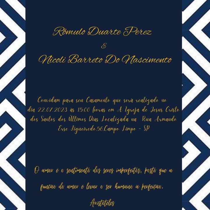 Está fazendo o seu próprio convite? 💌 - 1