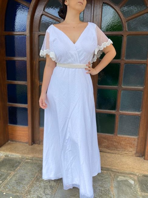 vendo meu vestido de noiva da 'o amor é simples' - 11
