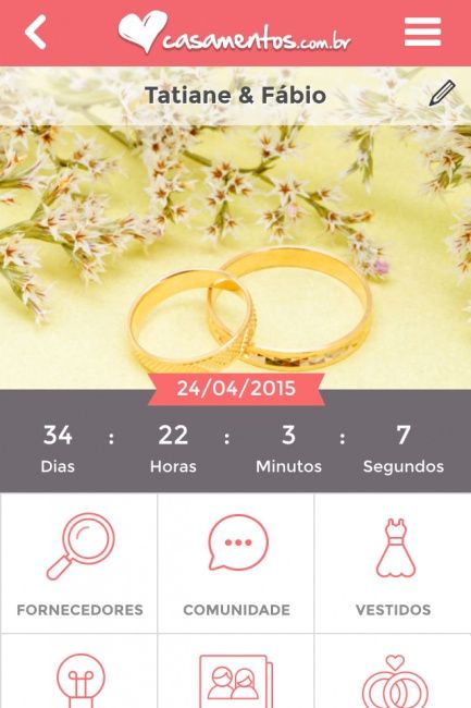 Faltam quantos dias para o seu casamento??? - 1
