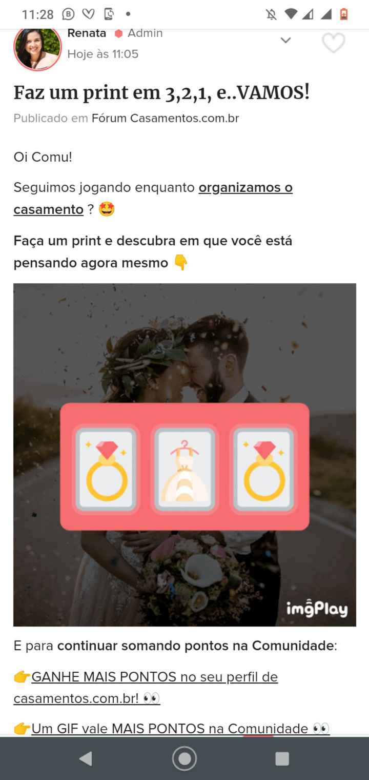 Faz um print em 3,2,1, e..VAMOS! - 1