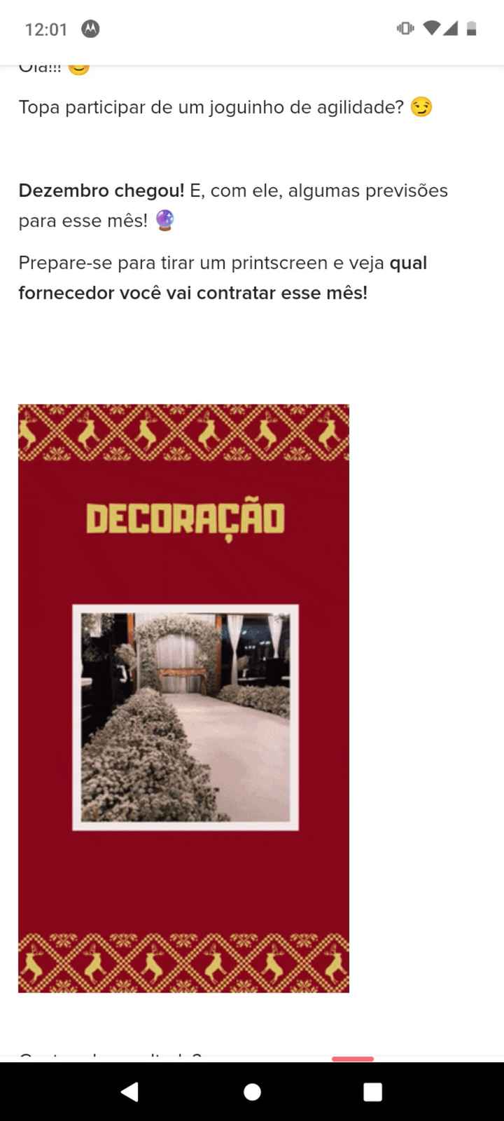 Qual fornecedor você vai contratar esse mês? 🔮 - 1