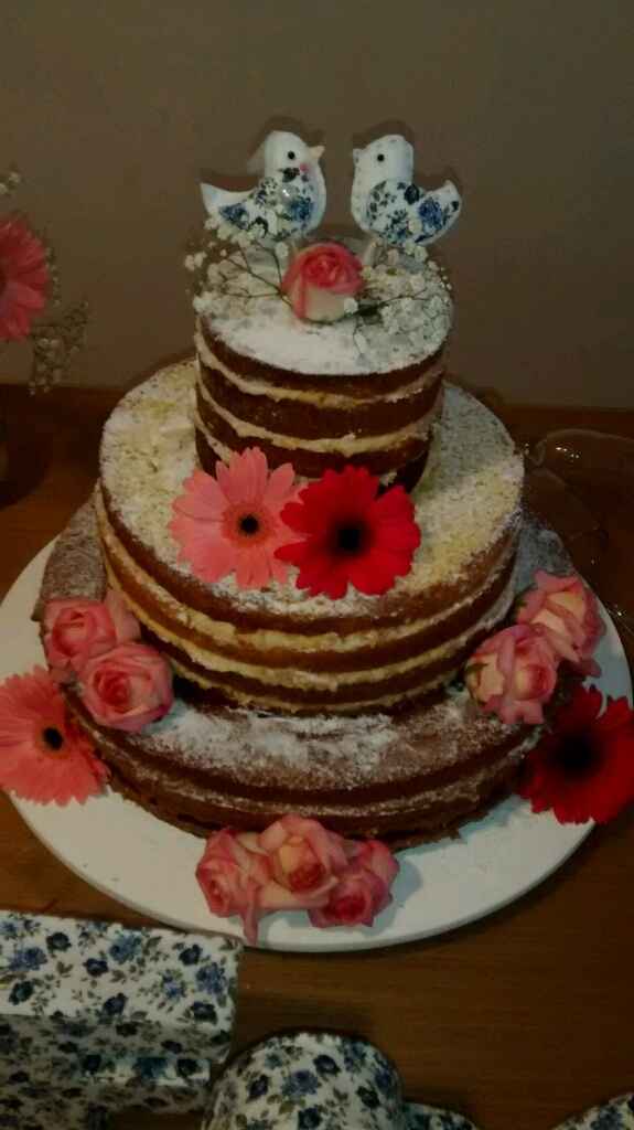 Noivado, decoração e naked cake! - 2