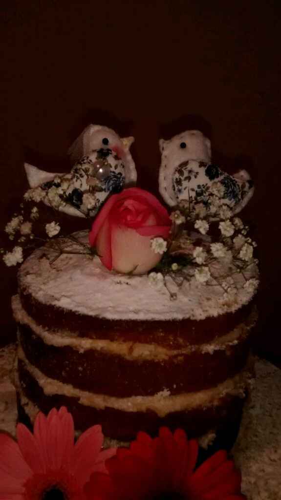 Noivado, decoração e naked cake! - 3