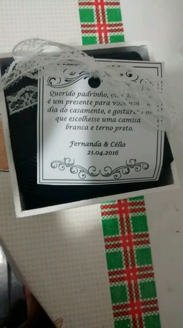 Convite padrinhos e damas. - 3