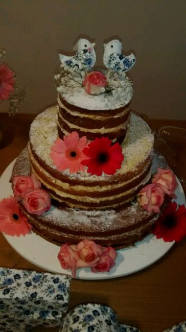 Noivado, decoração e naked cake! - 2