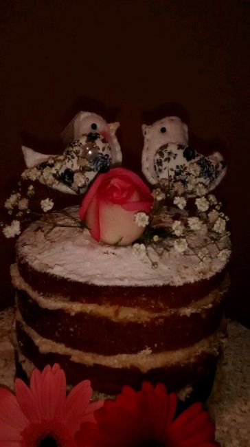 Noivado, decoração e naked cake! - 3