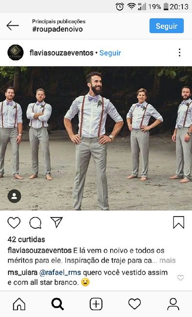 Diferenciar o noivo dos padrinhos? 2