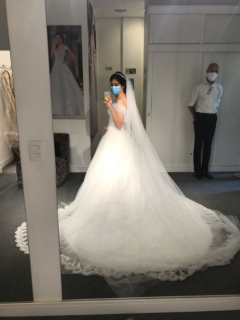 Meu vestido 😍 fiquei princesa meninas 🥺❤️ - 6
