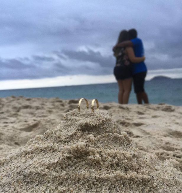 Nosso foto depois do pedido.. 