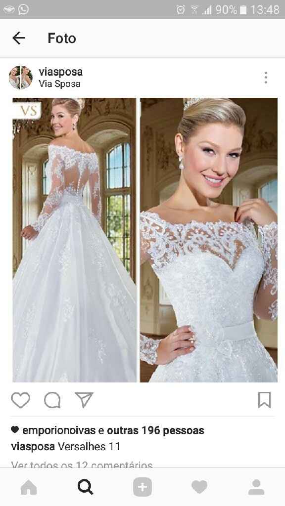 Vestido de noiva - 1