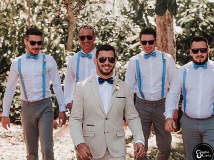 Escolha de traje  para os padrinhos! 3