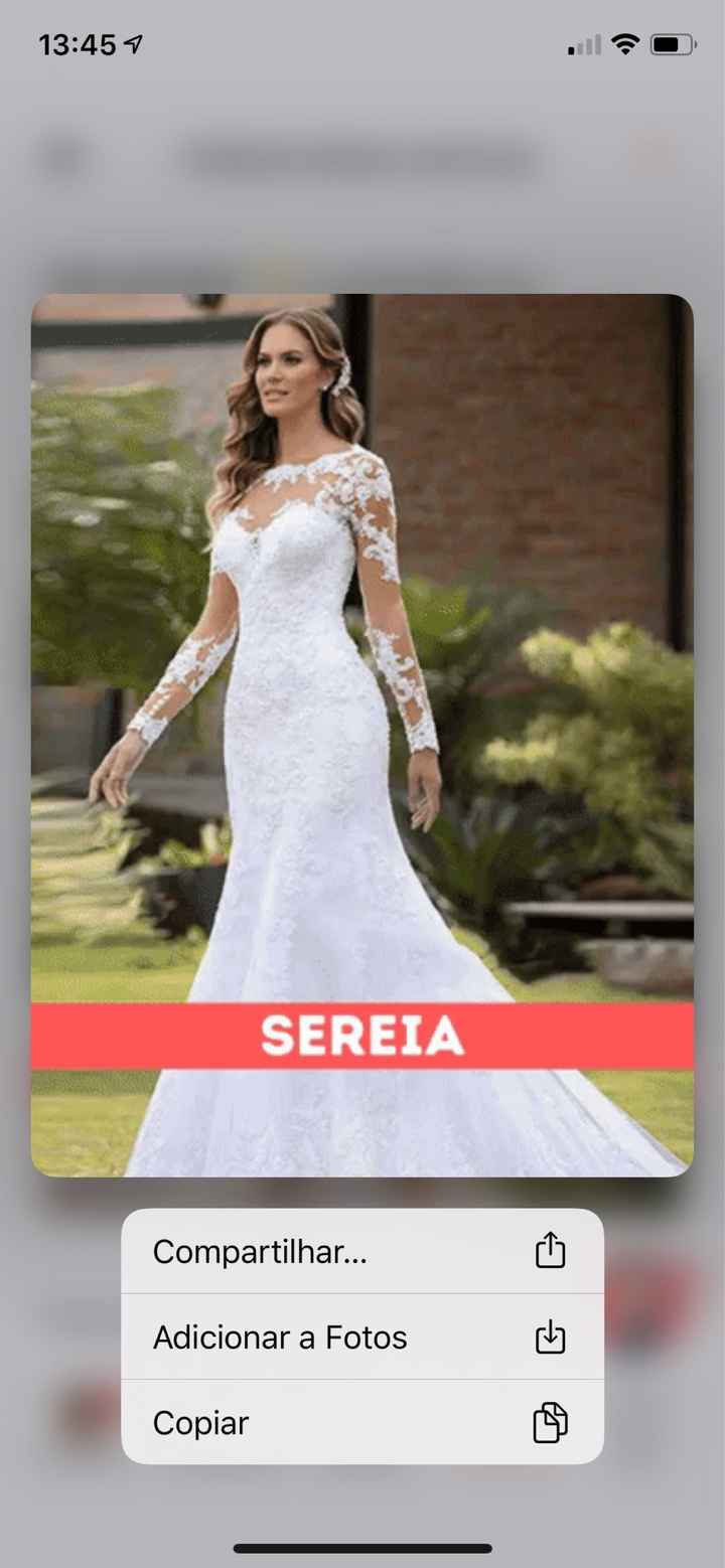TIRE UM PRINT para decidir o vestido - 1