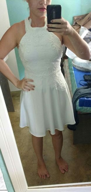 Meu vestido do cartório - 2