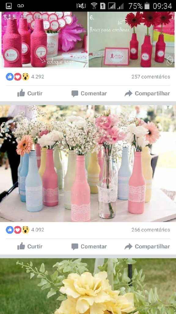 Ideias para decoração da mesa - 1